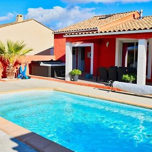 Villa de 3 chambres avec piscine privee jacuzzi et jardin clos a Carcassonne Exterior photo