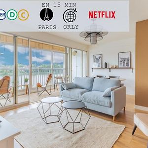 Appart'Hôtel Luminous Vue Seine- Paris 15min Juvisy-sur-Orge Exterior photo
