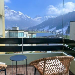 Wunderstay Alpine 203 Chic Studio With Balcony, Mountain And Lake View Engelberg Exterior photo