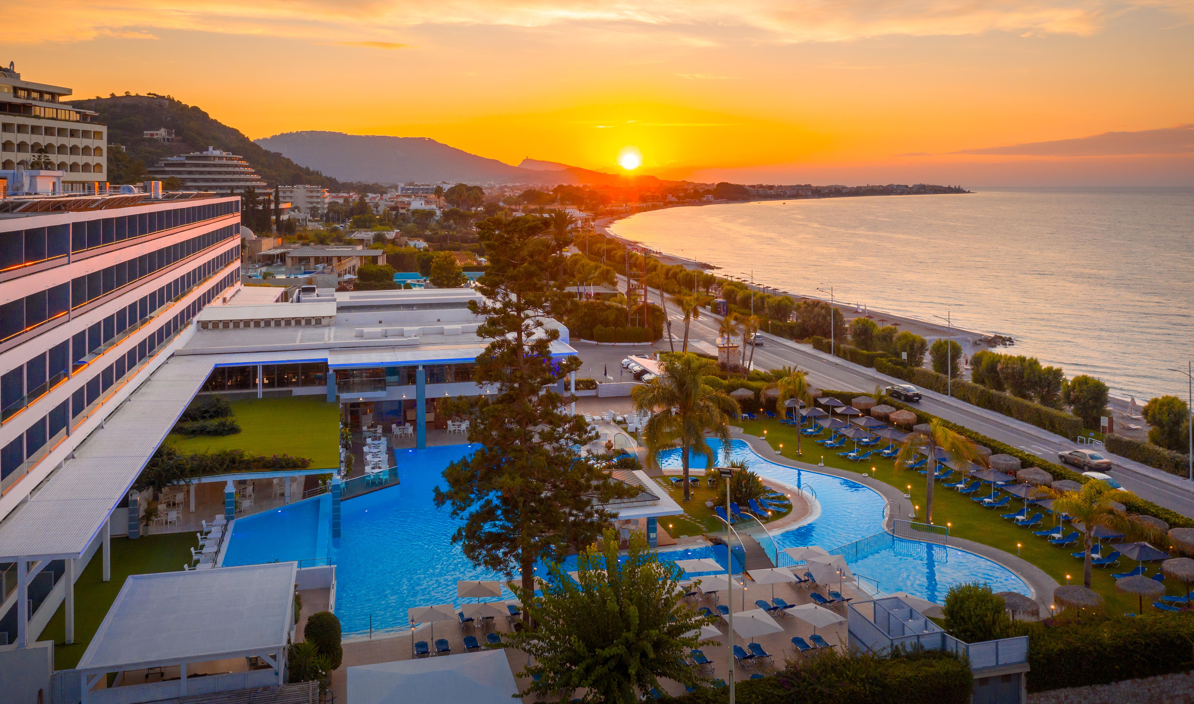 Oceanis Beach Hotel Ixia  Extérieur photo