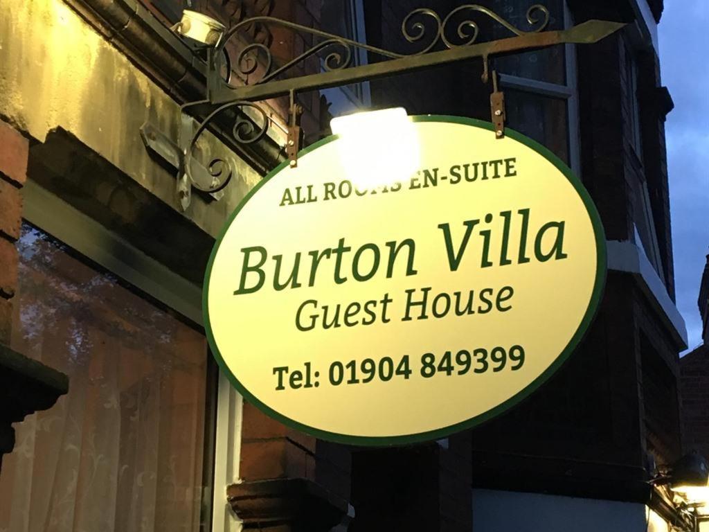 Burton Villa Guest House York Extérieur photo