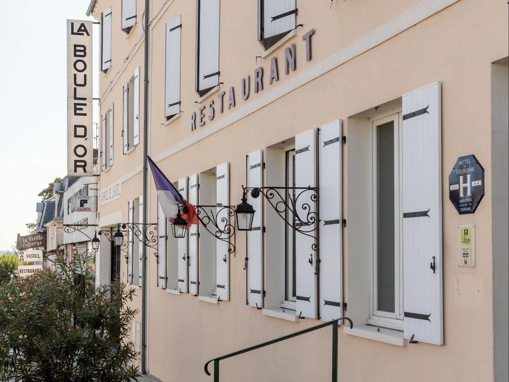 Hôtel Restaurant La Boule d'Or Barbezieux-Saint-Hilaire Extérieur photo