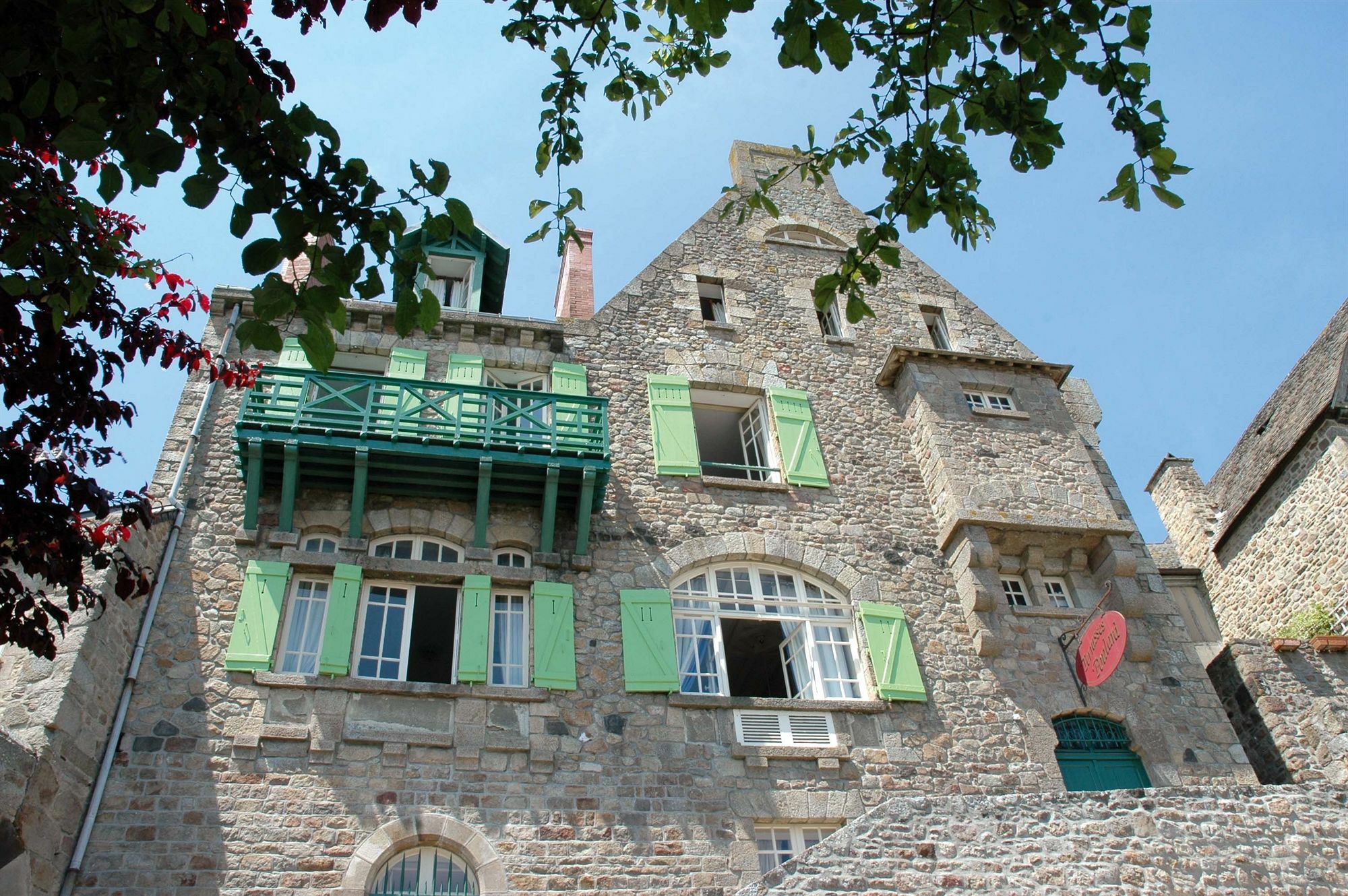 Hôtel Les Terrasses Poulard à Mont St. Michel Extérieur photo