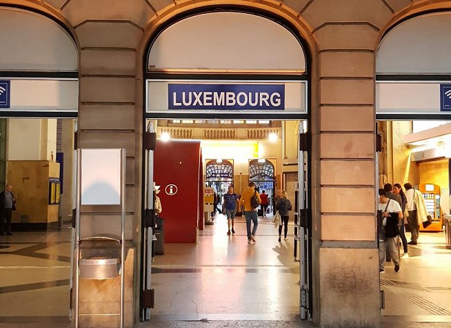 Luxembourg Train Station photo