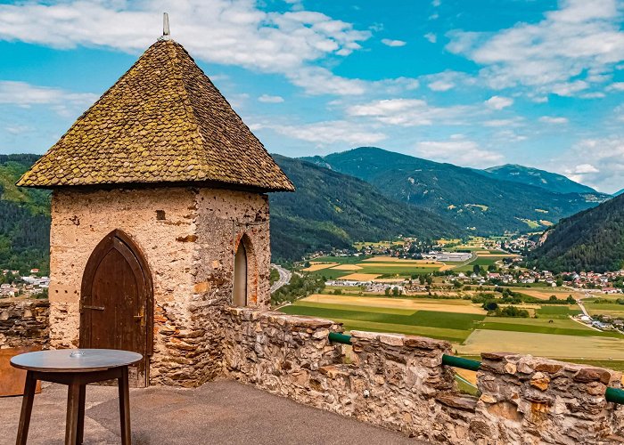 Eagle Show at Castle Landskron Discover Landskron fortress in the heart of carinthia, austria ... photo