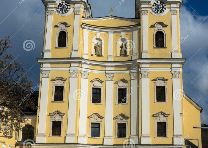 Basilica of St. Michael, Mondsee The Roman Catholic Collegiate Church of St Michael, Mondsee or ... photo