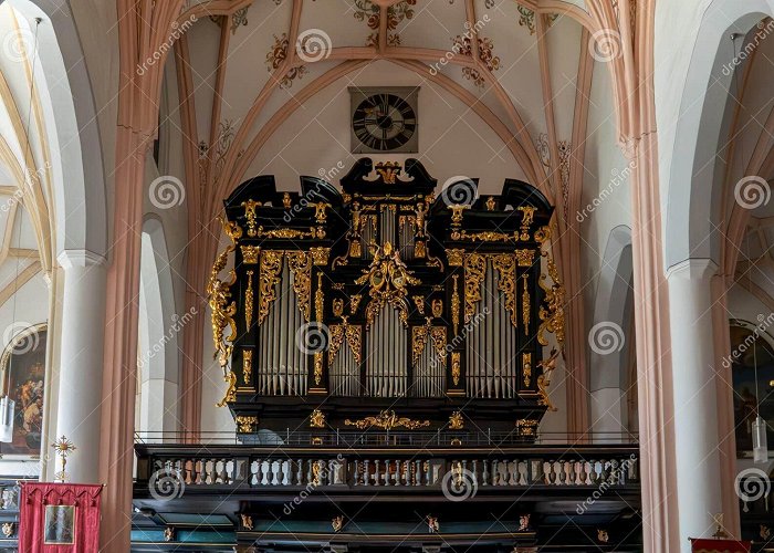 Basilica of St. Michael, Mondsee Interior View of the Iconic Organ in the St Michael Parish Church ... photo