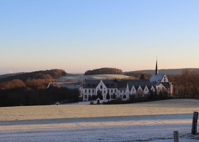 Kloster Abtei Mariawald Heimbach Winterwanderweg Mariawald - Nationalpark Eifel - BERGFEX ... photo