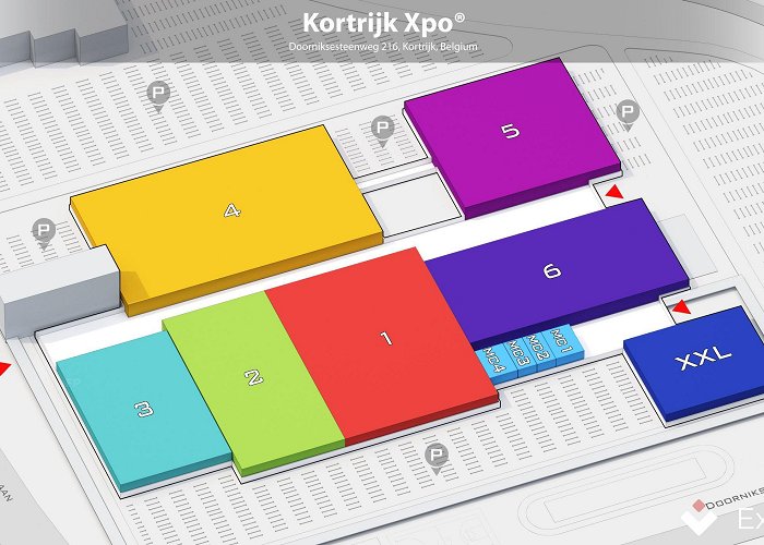 Kortrijk Xpo Kortrijk Xpo floor plan photo