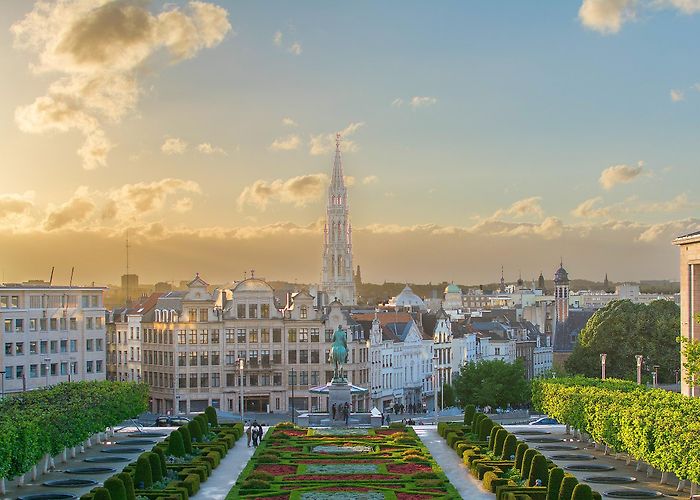 Mont des Arts The Mont des Arts Garden | Visit Brussels photo