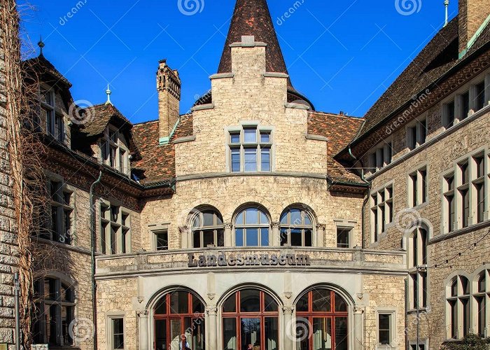 Swiss National Museum Entrance To the Swiss National Museum in Zurich Editorial Photo ... photo