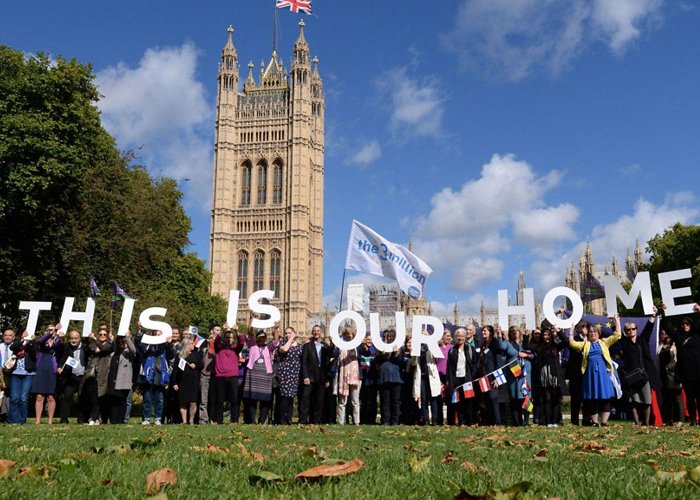 Victoria Tower Gardens I feel a third-rate citizen', says EU citizen after Brexit photo