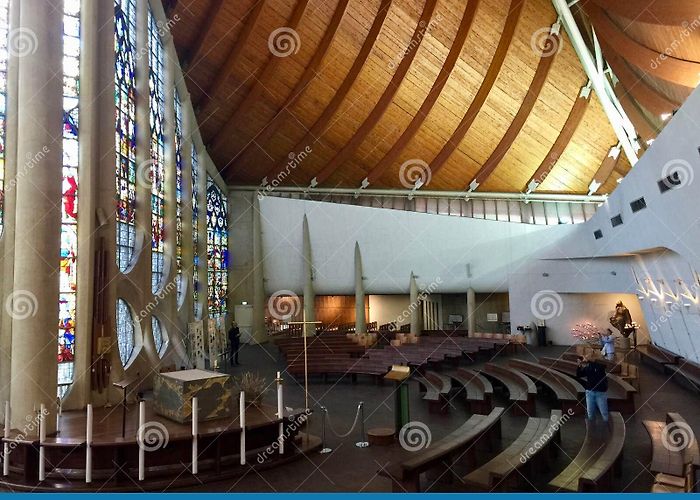 Church of St Joan of Arc Interior of Church of St Joan of Arc, Rouen, France Editorial ... photo