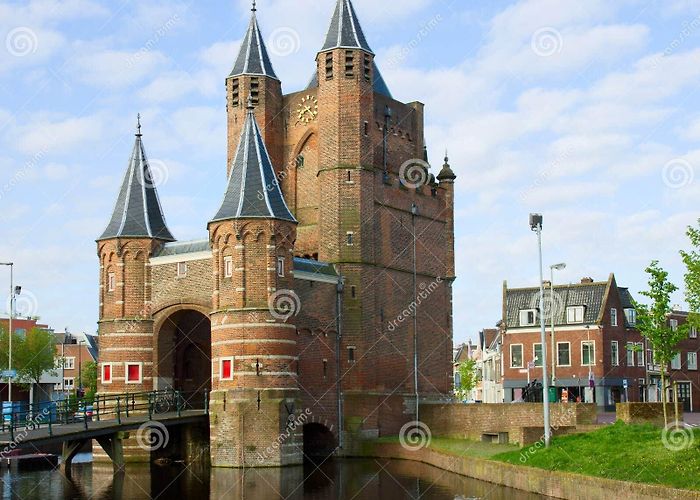 Amsterdamse Poort The Gate of Amsterdam, Haarlem, Holland Stock Photo - Image of ... photo