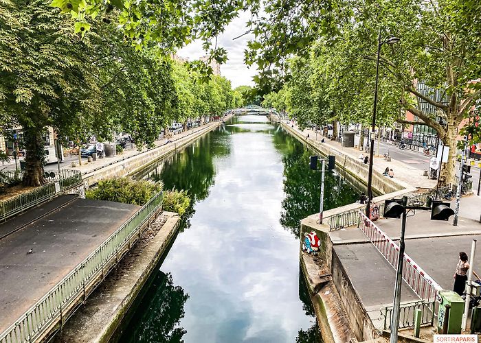 Canal Saint-Martin The Canal Saint-Martin will be open for free swimming every Sunday ... photo