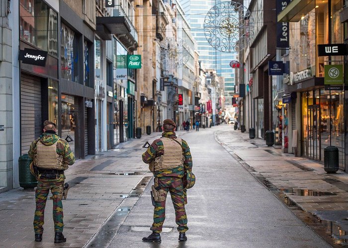 Rue Neuve Newly-wed couple in Brussels refuses to let Isis ruin their ... photo