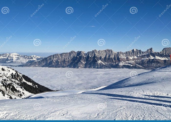 Tannenboden 445 Skiing Above Fog Stock Photos - Free & Royalty-Free Stock ... photo