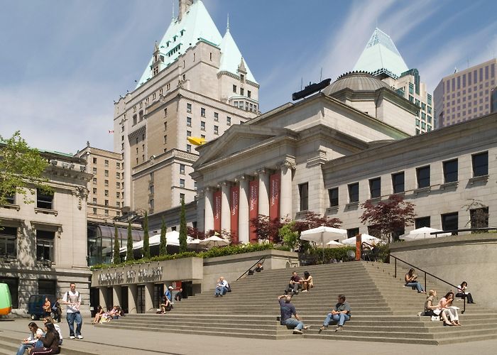 Museum District Vancouver Art Gallery, Financial District, Vancouver, British ... photo