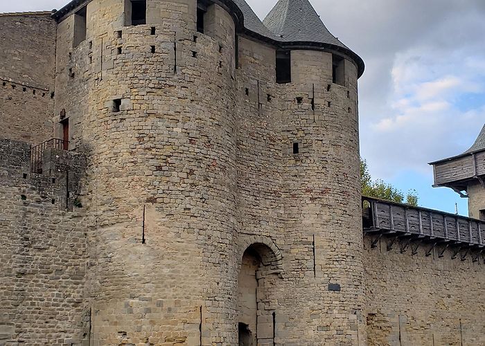 Chateau Comtal View of Château from the South East » Carcassonne audio guide app ... photo