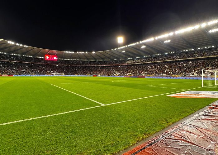 King Baudouin Stadium Soccer match between Belgium and Sweden suspended after a gunman ... photo