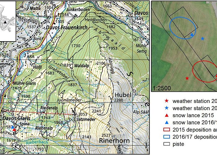 Rinerhorn Frontiers | Water Losses During Technical Snow Production: Results ... photo