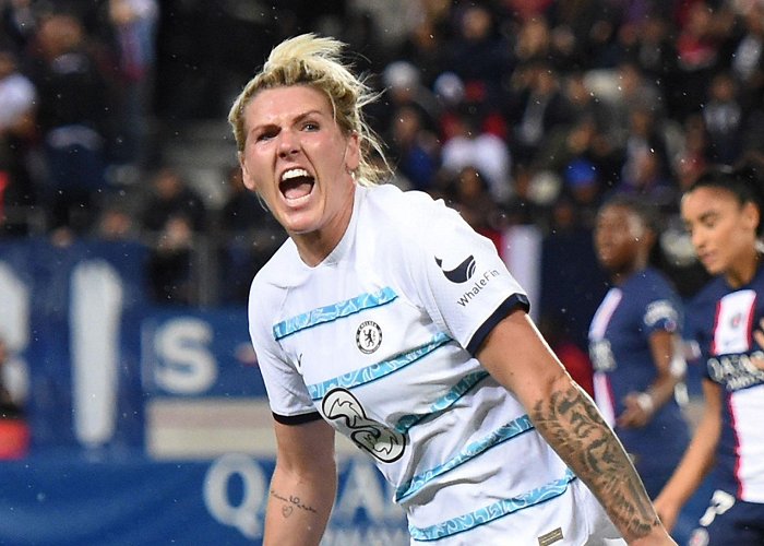 Jean Bouin Sport Palace PSG 0-1 Chelsea: Millie Bright volley helps Blues to victory in ... photo