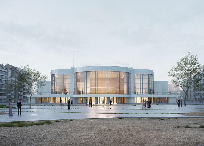 Knokke Casino Barozzi Veiga and Tab Architects won First Prize for Kursaal ... photo