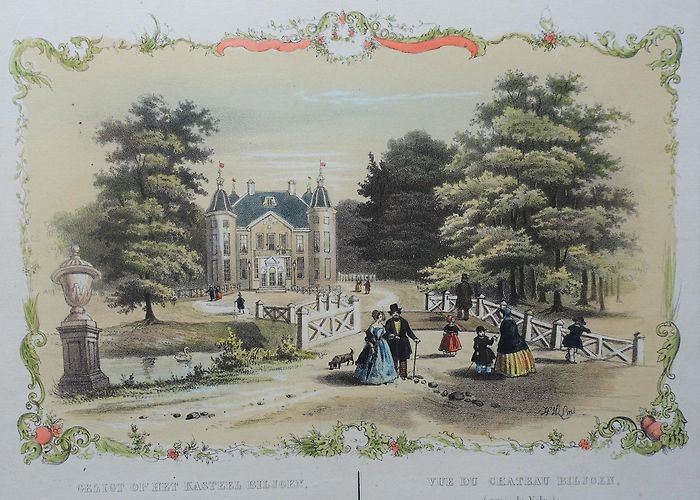 Kasteel Biljoen Velp Kasteel Biljoen - Wed Huygens / HW Last - ca 1860 – Dat ... photo