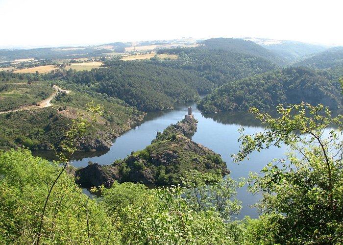 Chateau d'Essalois The Château d'Essalois - PR 10 to - Gorges de la Loire photo