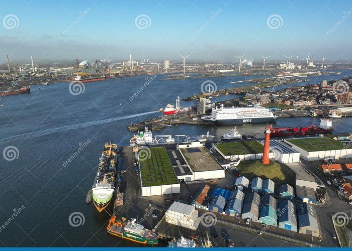 Hoge vuurtoren van IJmuiden Seaport Ijmuiden Stock Photos - Free & Royalty-Free Stock Photos ... photo