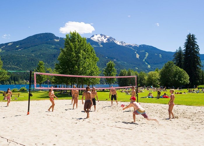 Rainbow Park Beach Volleyball I Vista Views I Lakes and Beaches I Whistler, Canada photo