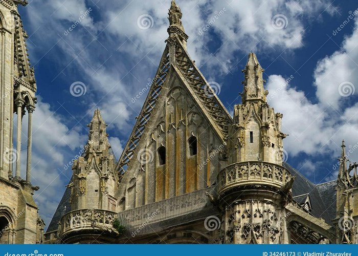 Senlis Cathedral Cathedral (Notre Dame) of Senlis, France Stock Image - Image of ... photo