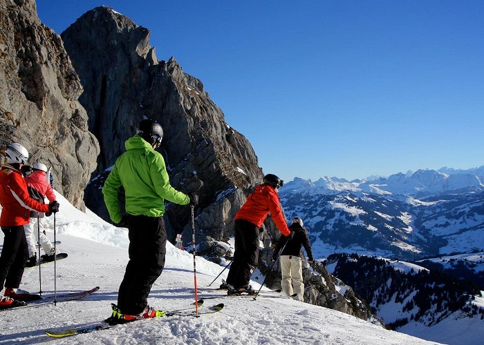 Les Gouilles - La Videmanette The Ski area: Rougemont - La Videmanette | myvaud photo