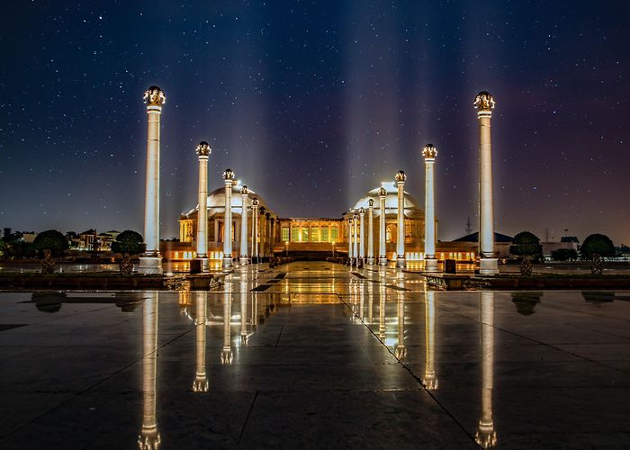 Ambedkar Memorial Park Ambedkar Park in full glory. Shan-e-Awadh : r/lucknow photo