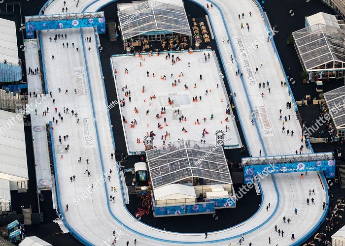 Olympic Stadium Amsterdam 2712018 Amsterdam Holland Aerial View Ice Stock Photo 1023756496 ... photo