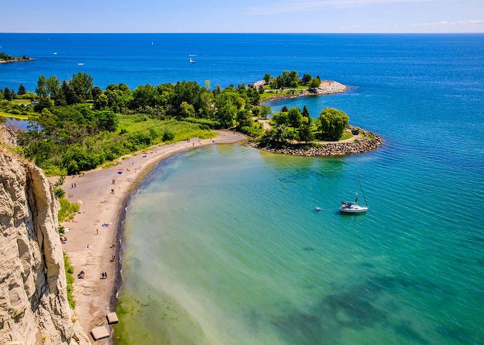 Scarborough Bluffs Toronto beach goes from worst water quality to one of the top ... photo