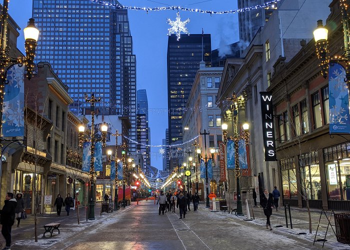 Stephen Avenue Walk Christmas on Stephen Avenue. So beautiful!! Lovely evenings like ... photo