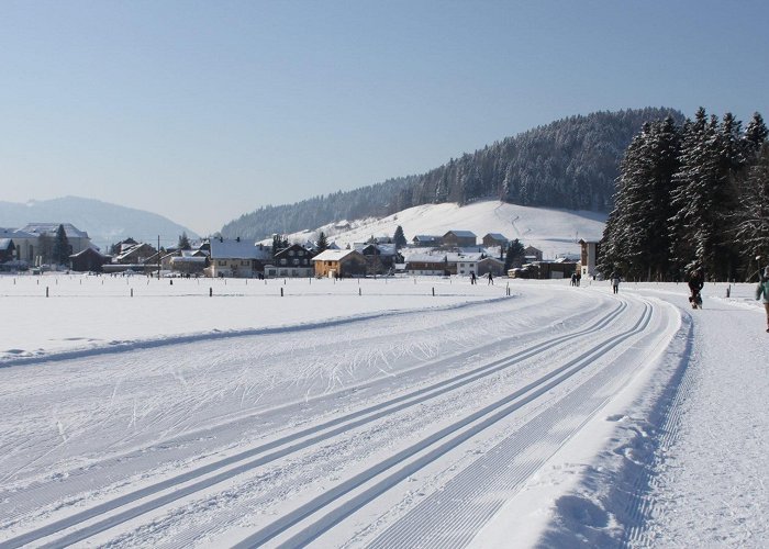 Skilift Hittisberg In the winter - Hotel Krone Hittisau photo