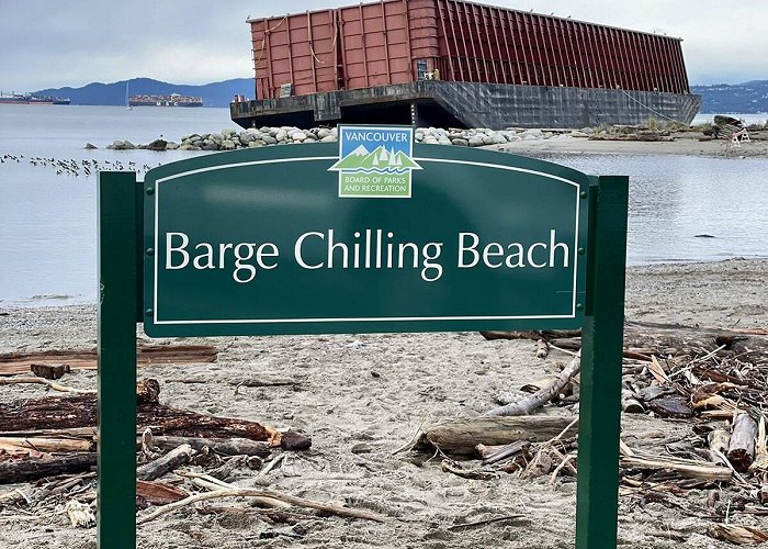 Guelph Park New Barge Chilling Beach makes its debut on Vancouver's shoreline ... photo