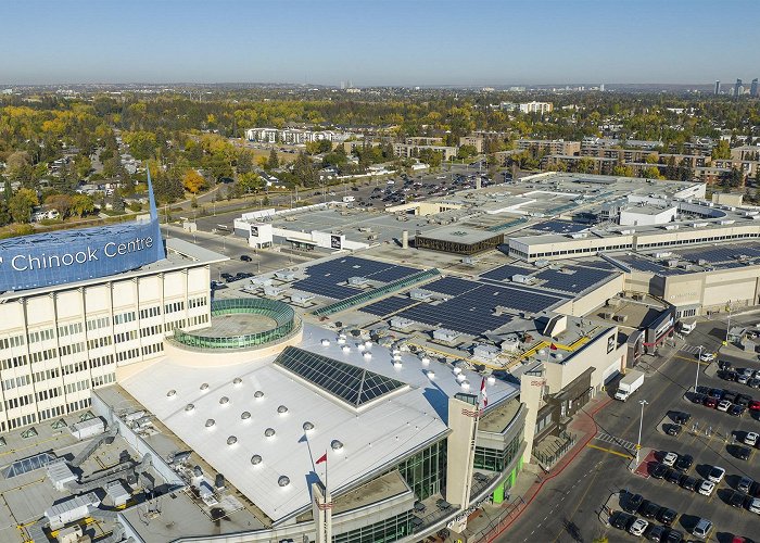 Chinook Centre Calgary mall solar installation successful in putting power back ... photo