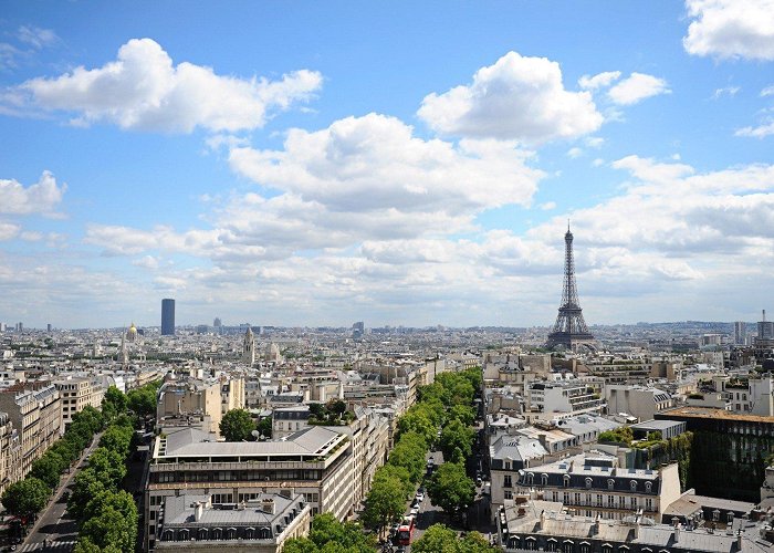 Arc de Triomphe The Best View in Paris: The Arc De Triomphe — Pink Peppermint Design photo