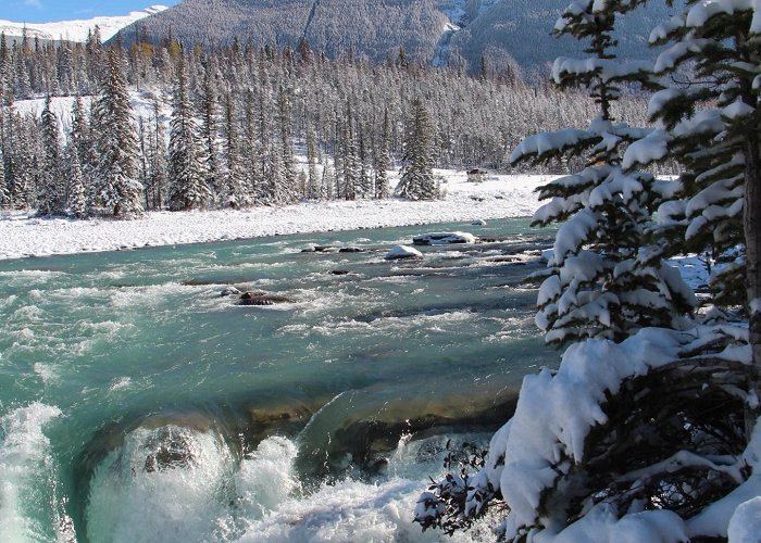 Athabasca Glacier Athabasca Falls - Travel Around the Galaxy photo