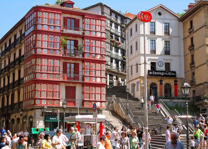 Calzadas de Mallona Old Quarter | Explore Bilbao | Guggenheim Museum Bilbao photo