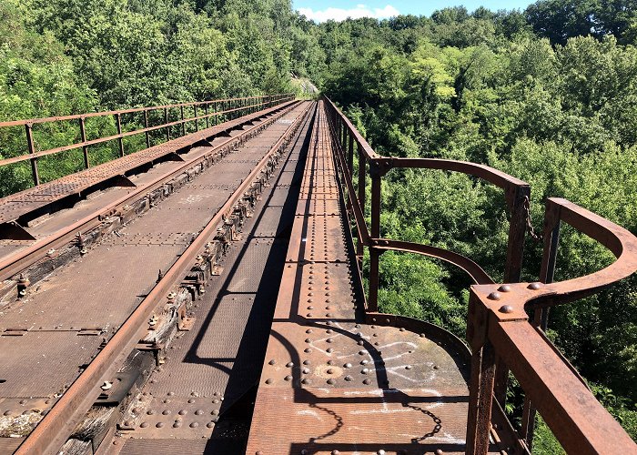 Fort L'Ecluse France: Walking along the old railway lines from Collonges Fort-l ... photo