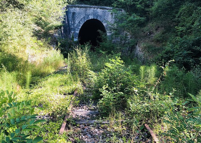 Fort L'Ecluse France: Walking along the old railway lines from Collonges Fort-l ... photo