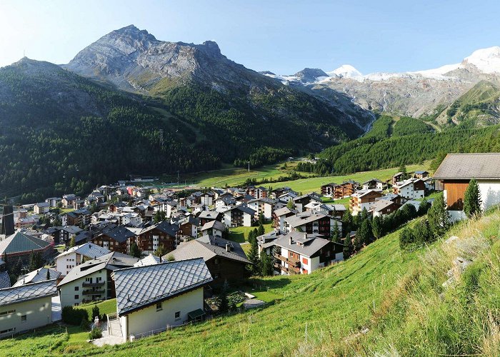 Egginer Saas-Fee with Allalinhorn photo