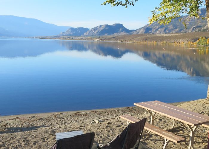 Haynes Point Provincial Park Camping at Nk'Mip, Osoyoos, BC | Atomic Pod photo