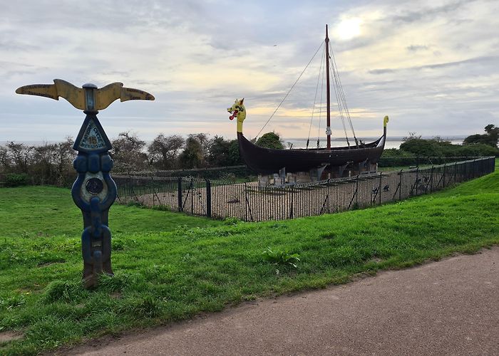 Sandwich and Pegwell Bay National Nature Reserve Trail talk: A coastal walk in the wake of vikings and hovercraft ... photo