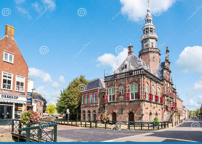 Stadhuis Bolsward Town Hall of Bolsward in Friesland, Netherlands Editorial ... photo
