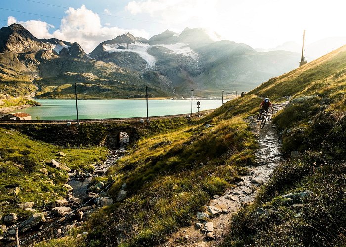 Trais Fluors St Moritz mountain biking: Guide to the MTB trails photo